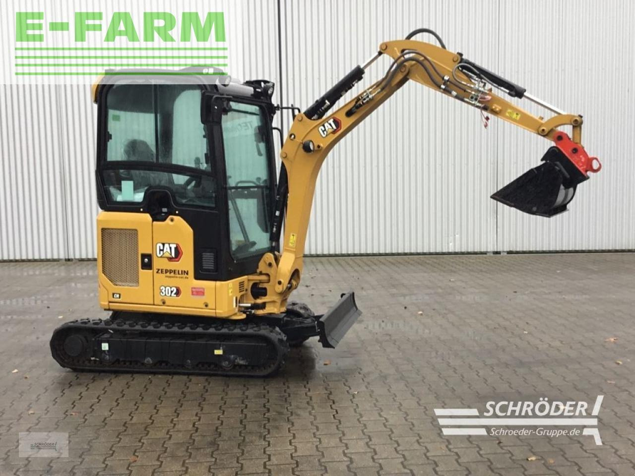 Caterpillar 302 cr - Мини багер: слика 1 Caterpillar 302 cr - Мини багер: слика 1