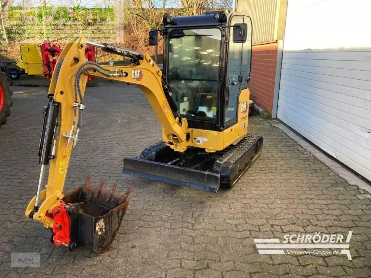 Caterpillar 302 cr inkl. tieflöffel - Мини багер: слика 4 Caterpillar 302 cr inkl. tieflöffel - Мини багер: слика 4