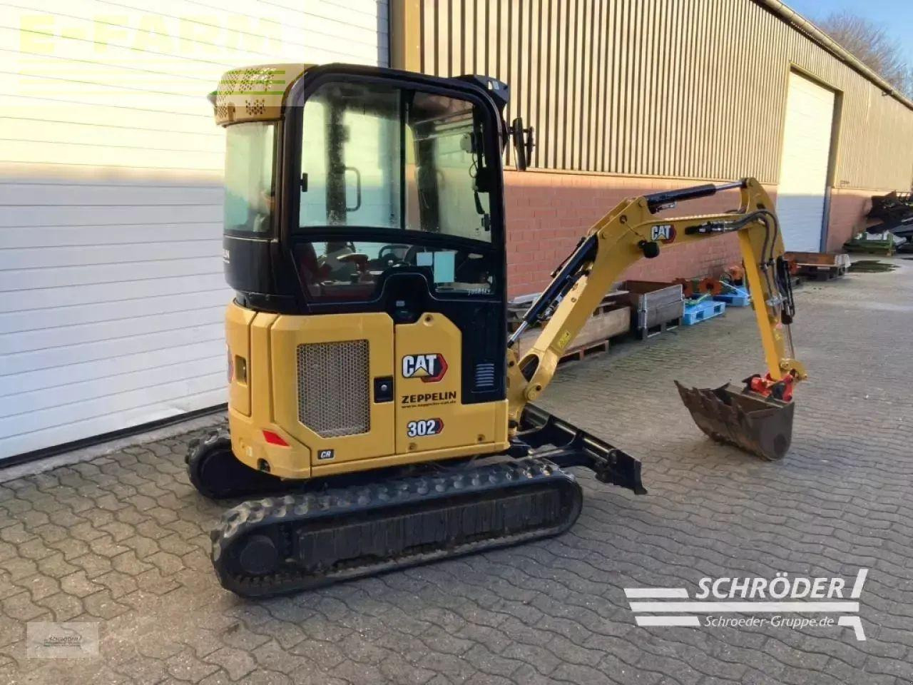 Caterpillar 302 cr inkl. tieflöffel - Мини багер: слика 2 Caterpillar 302 cr inkl. tieflöffel - Мини багер: слика 2