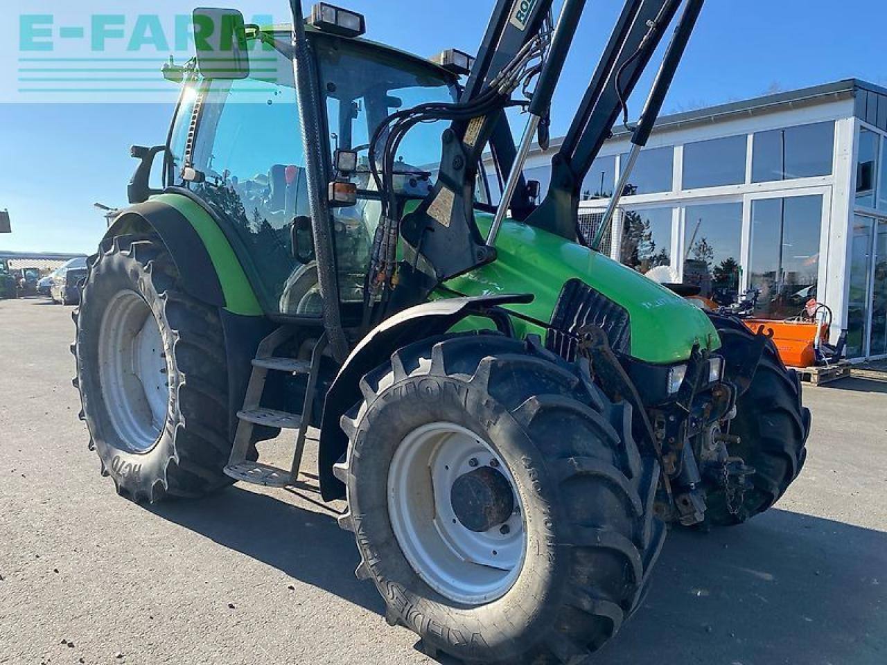 Deutz-Fahr agrotron 106 mit frontlader - Трактор: слика 1 Deutz-Fahr agrotron 106 mit frontlader - Трактор: слика 1