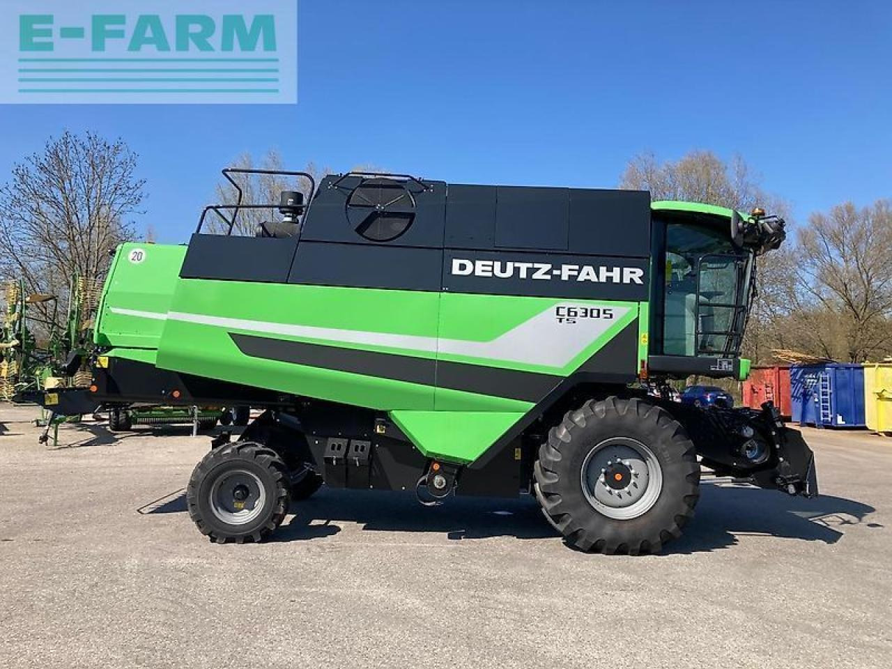 Deutz-Fahr c 6305 ts t5 mit schneidwerk - Комбајн: слика 3 Deutz-Fahr c 6305 ts t5 mit schneidwerk - Комбајн: слика 3