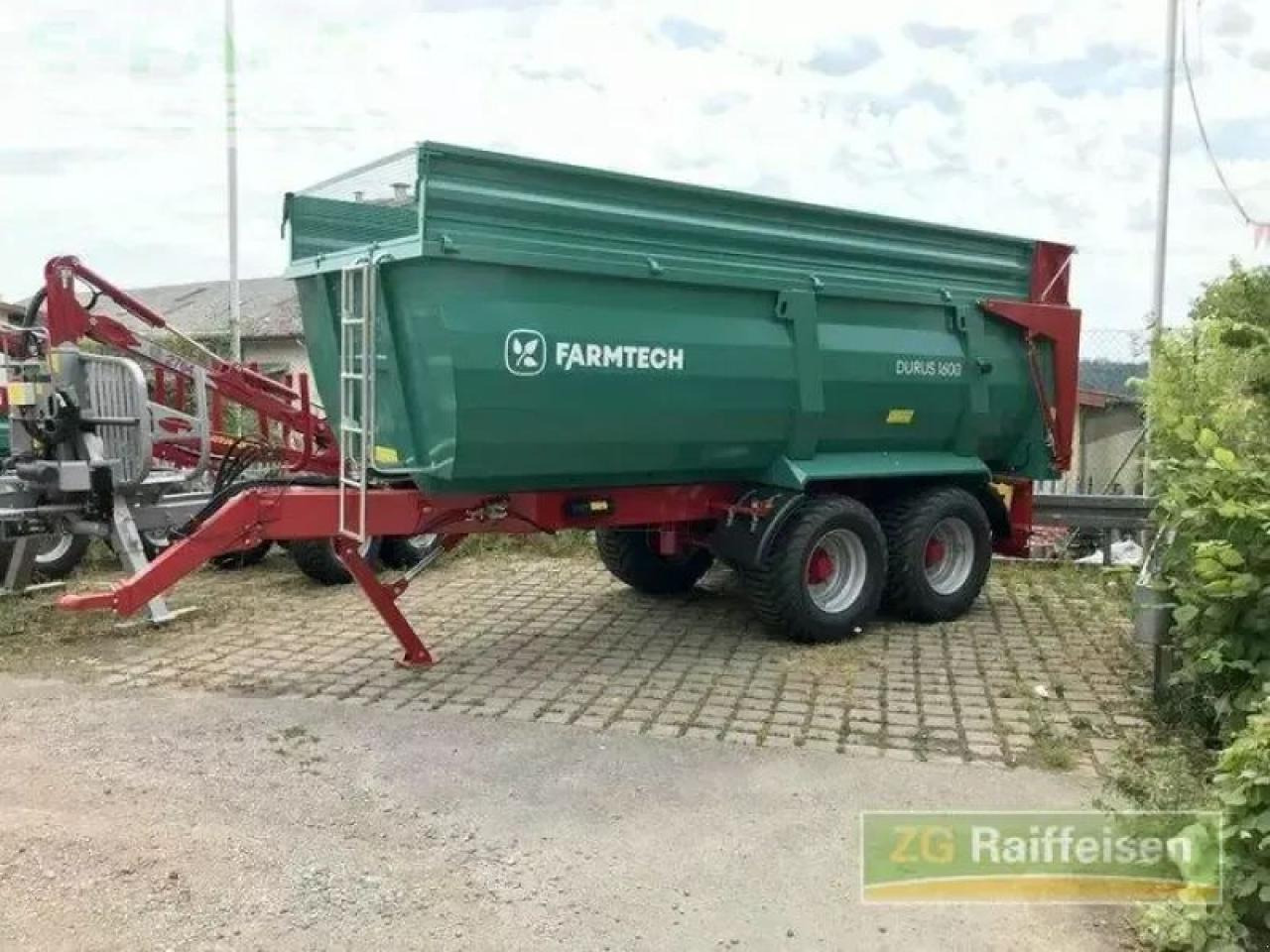 Farmtech durus 1600 - Земјоделска приколка за истурање/ Истурач: слика 1 Farmtech durus 1600 - Земјоделска приколка за истурање/ Истурач: слика 1