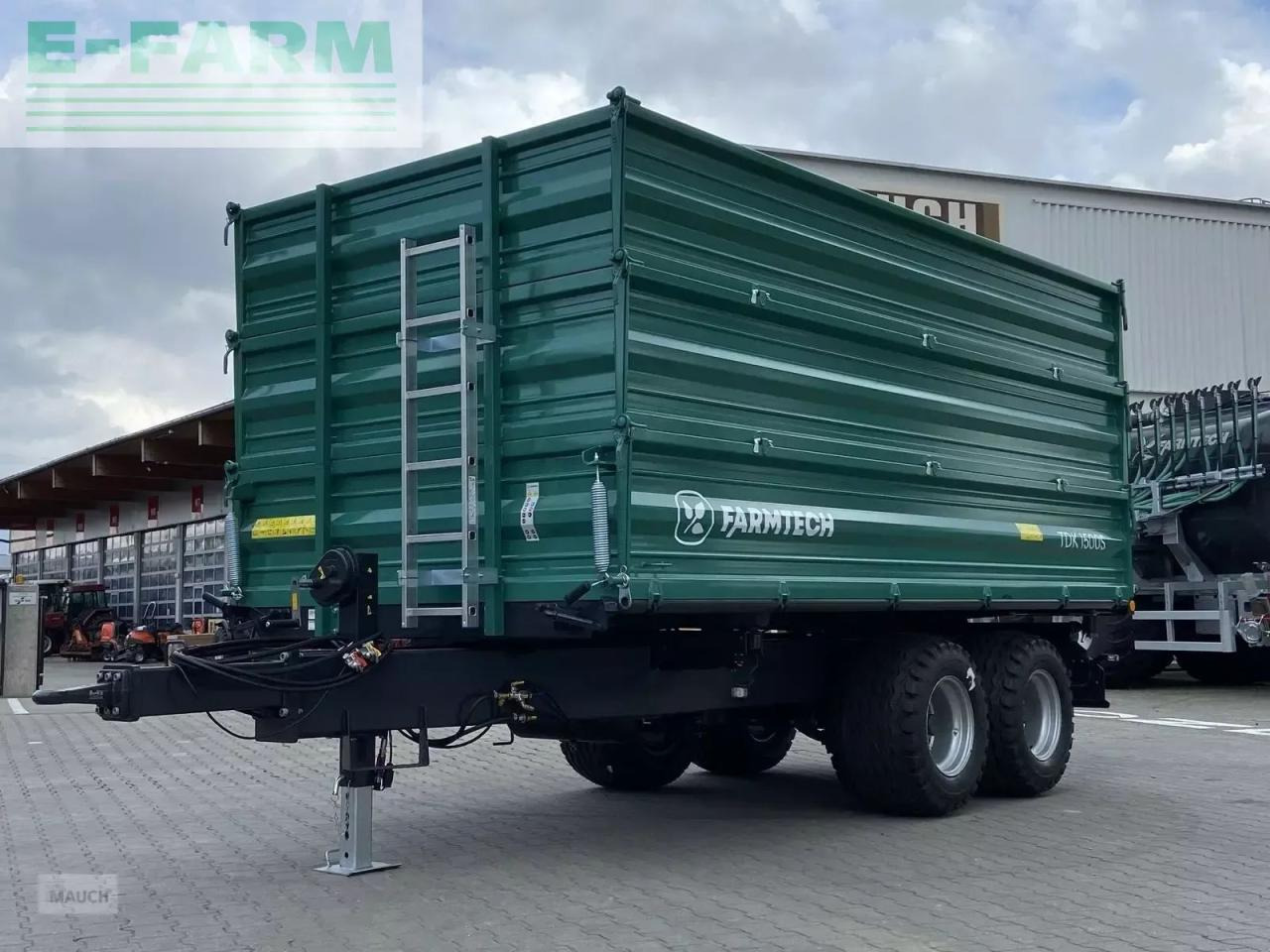 Farmtech tdk 1500 s - Земјоделска приколка за истурање/ Истурач: слика 1 Farmtech tdk 1500 s - Земјоделска приколка за истурање/ Истурач: слика 1