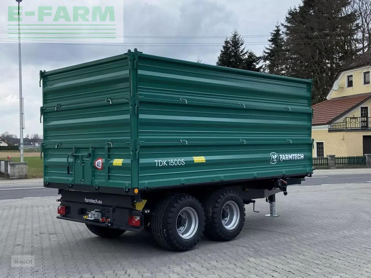 Farmtech tdk 1500 s - Земјоделска приколка за истурање/ Истурач: слика 5 Farmtech tdk 1500 s - Земјоделска приколка за истурање/ Истурач: слика 5
