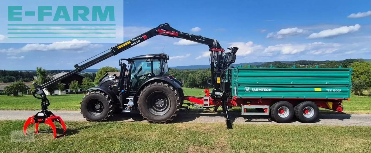 Farmtech tdk 1500f + kran - Земјоделска приколка за истурање/ Истурач: слика 1 Farmtech tdk 1500f + kran - Земјоделска приколка за истурање/ Истурач: слика 1