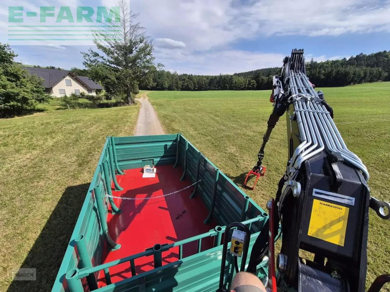 Farmtech tdk 1500f + kran - Земјоделска приколка за истурање/ Истурач: слика 3 Farmtech tdk 1500f + kran - Земјоделска приколка за истурање/ Истурач: слика 3