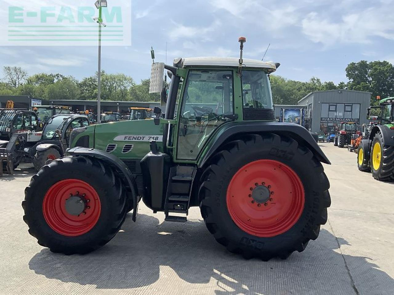 Fendt 718 vario tractor (st23542) - Трактор: слика 5 Fendt 718 vario tractor (st23542) - Трактор: слика 5