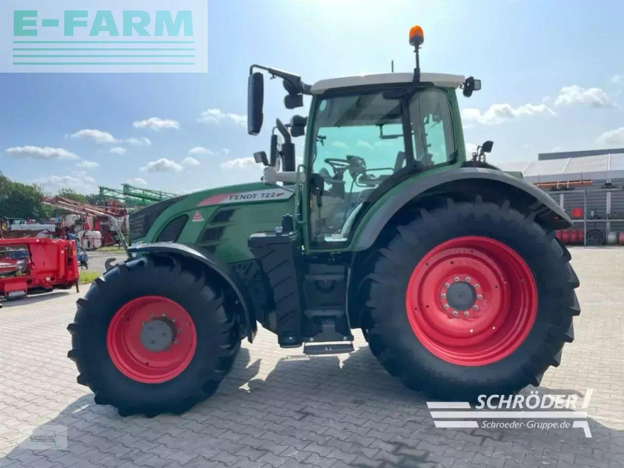 Fendt 722 vario s4 profi plus ProfiPlus - Трактор: слика 4 Fendt 722 vario s4 profi plus ProfiPlus - Трактор: слика 4