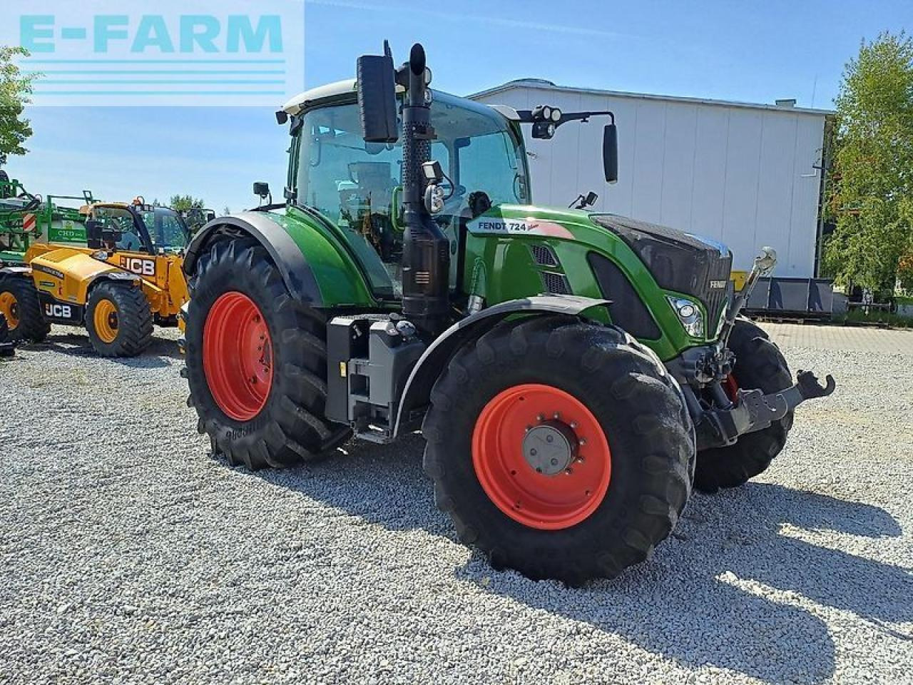 Fendt 724 profi plus - Трактор: слика 1 Fendt 724 profi plus - Трактор: слика 1