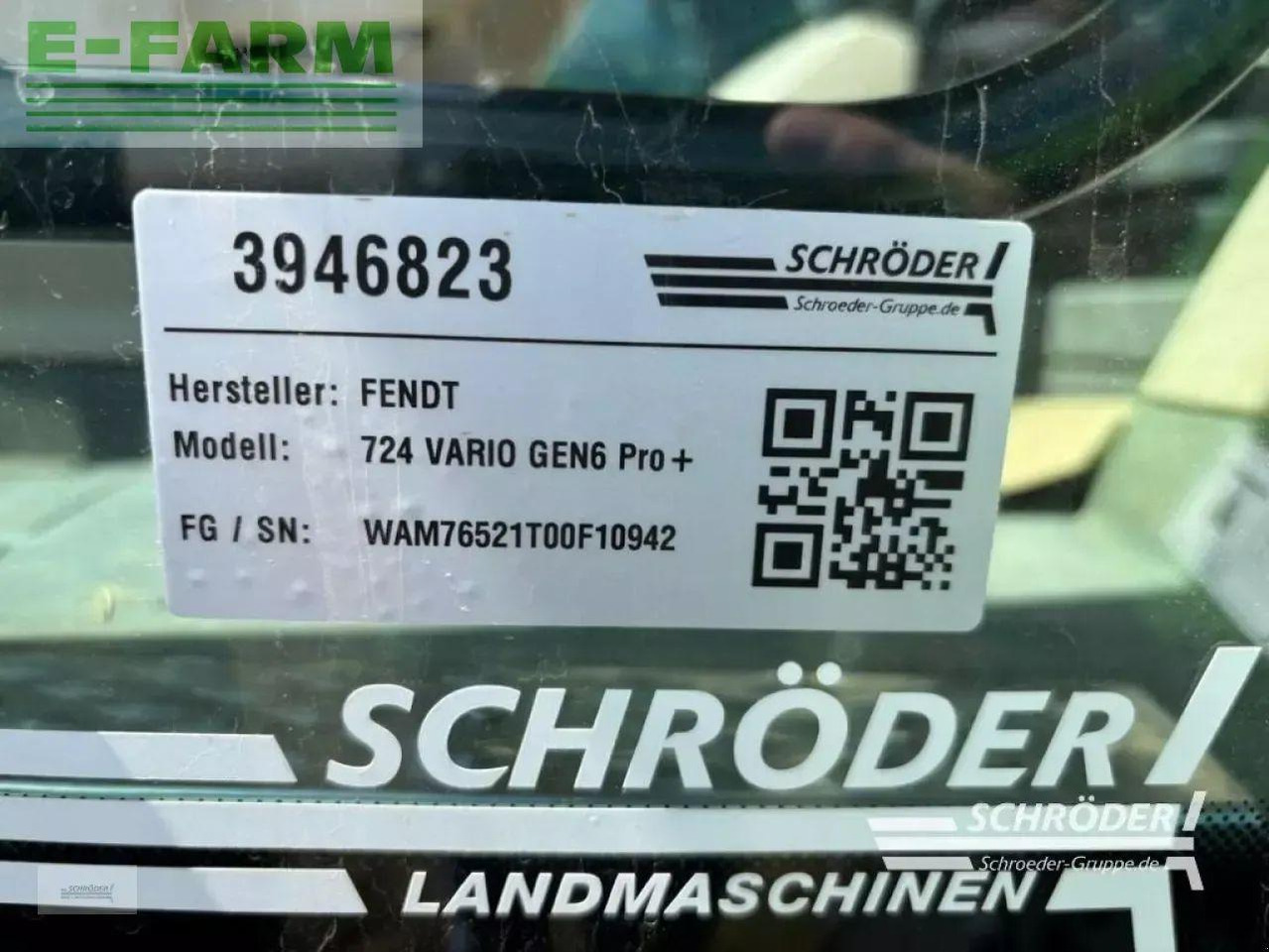 Fendt 724 vario gen6 profi plus ProfiPlus - Трактор: слика 4 Fendt 724 vario gen6 profi plus ProfiPlus - Трактор: слика 4