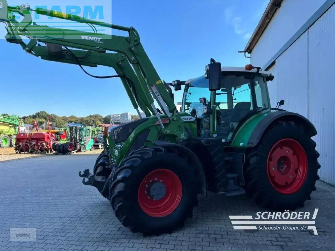 Fendt 724 vario s4 profi plus ProfiPlus - Трактор: слика 4 Fendt 724 vario s4 profi plus ProfiPlus - Трактор: слика 4