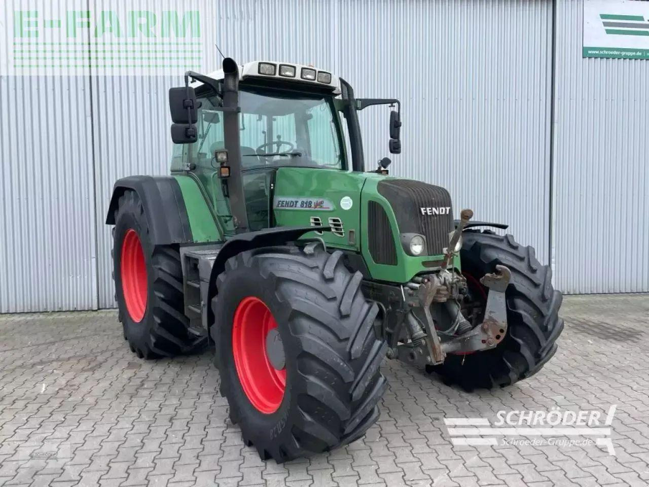 Fendt 818 vario tms - Трактор: слика 1 Fendt 818 vario tms - Трактор: слика 1