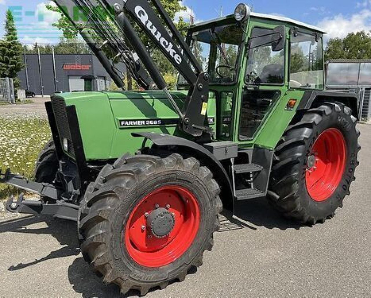 Fendt farmer 308 ls mit niedrig-kabine, frontlader, fr - Трактор: слика 4 Fendt farmer 308 ls mit niedrig-kabine, frontlader, fr - Трактор: слика 4