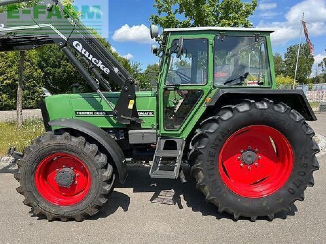 Fendt farmer 308 ls mit niedrig-kabine, frontlader, fr - Трактор: слика 2 Fendt farmer 308 ls mit niedrig-kabine, frontlader, fr - Трактор: слика 2