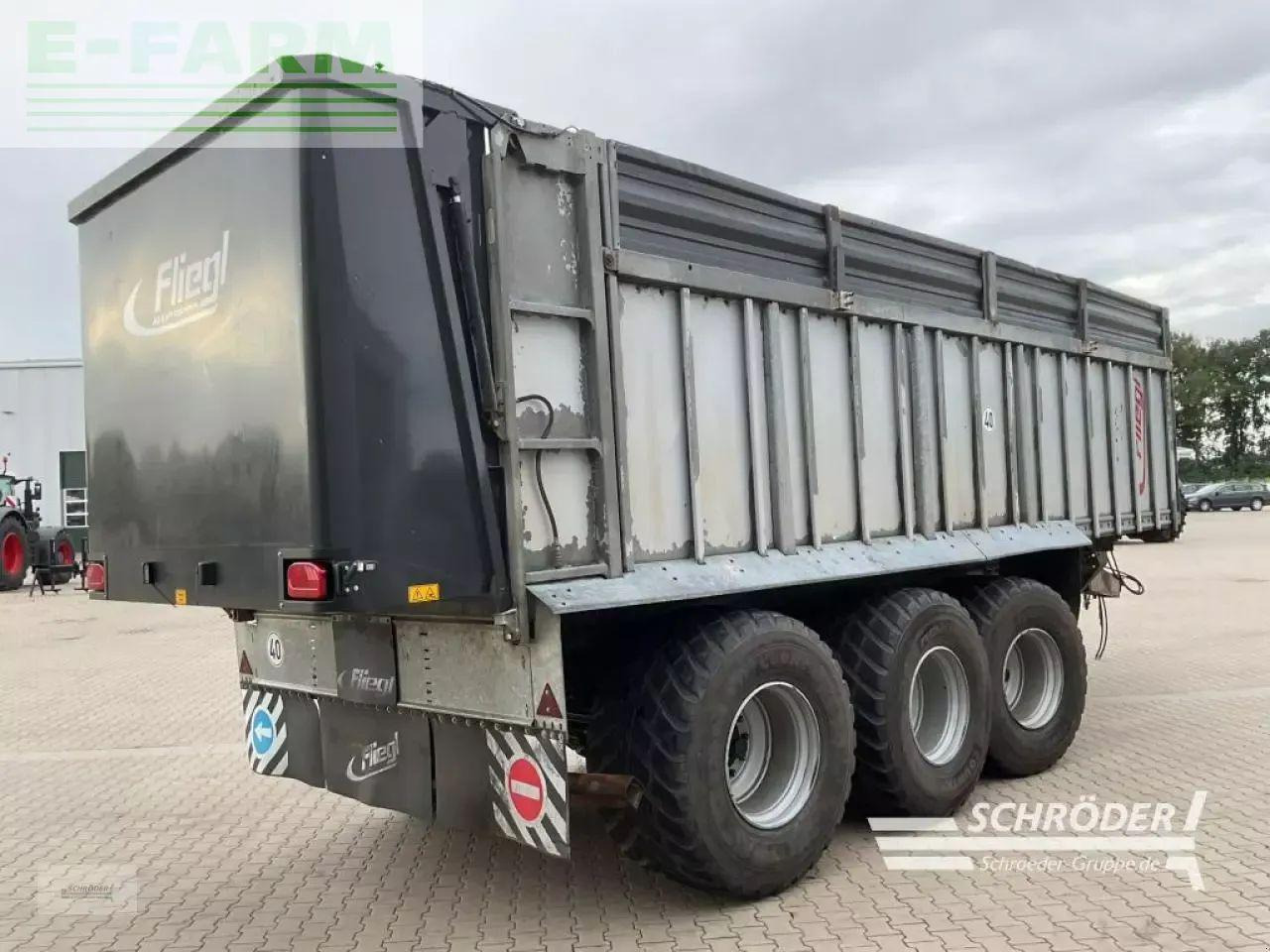 Fliegl asw 288 - Земјоделска приколка за истурање/ Истурач: слика 3 Fliegl asw 288 - Земјоделска приколка за истурање/ Истурач: слика 3