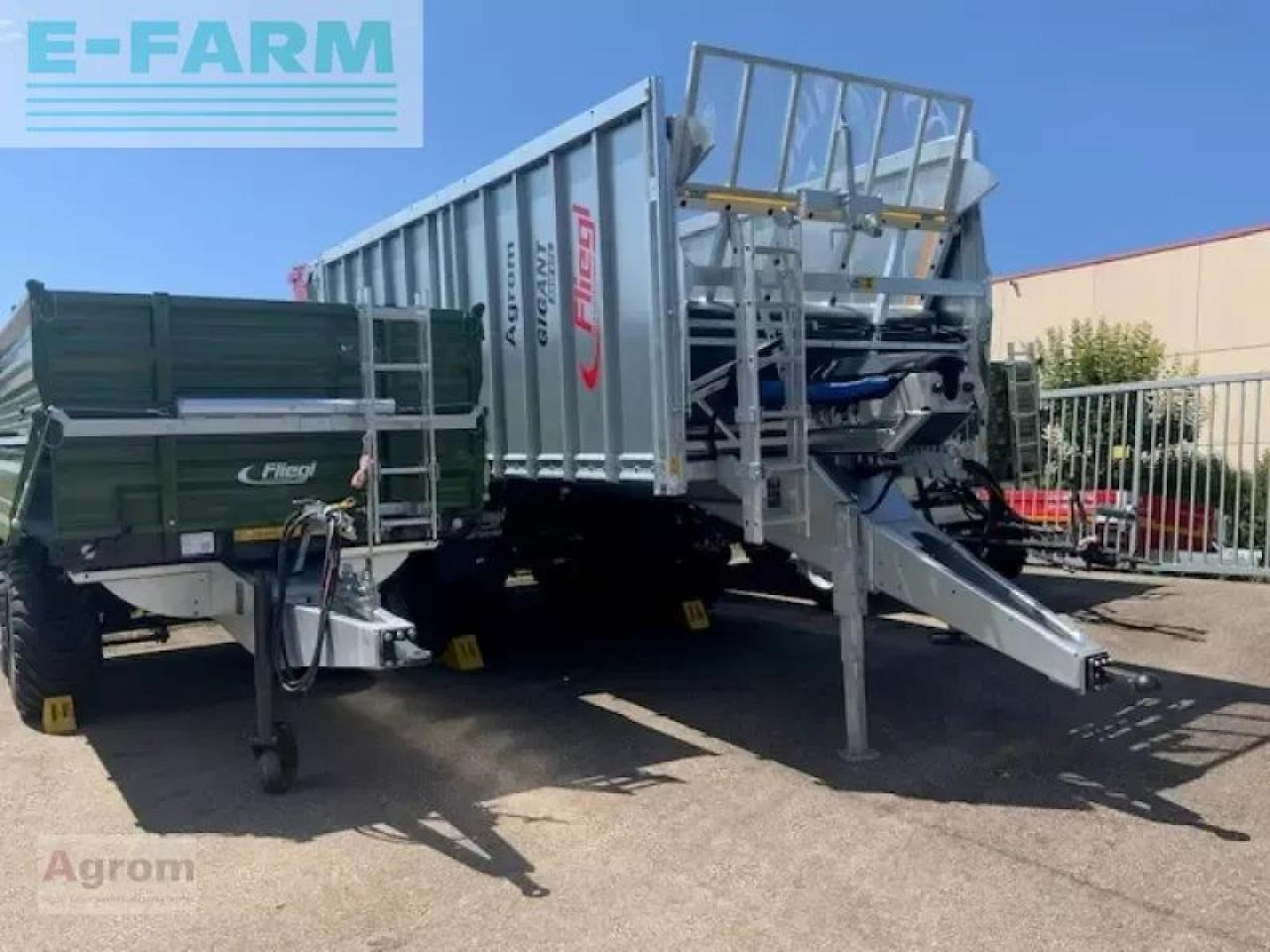 Fliegl gigant asw 271 c - Земјоделска приколка за истурање/ Истурач: слика 4 Fliegl gigant asw 271 c - Земјоделска приколка за истурање/ Истурач: слика 4