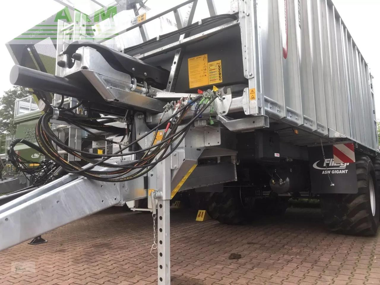 Fliegl gigant asw 281 - Земјоделска приколка за истурање/ Истурач: слика 3 Fliegl gigant asw 281 - Земјоделска приколка за истурање/ Истурач: слика 3