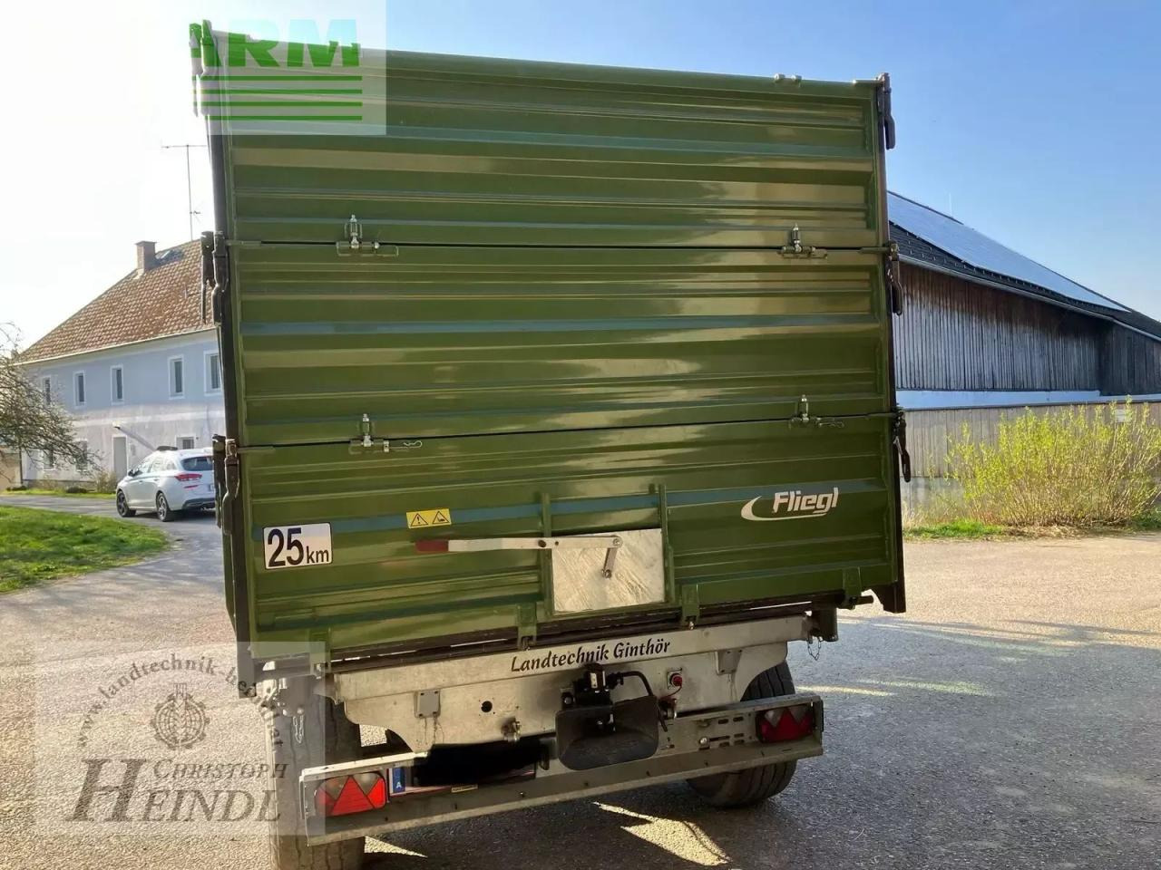 Fliegl tdk 130 fox - Земјоделска приколка за истурање/ Истурач: слика 5 Fliegl tdk 130 fox - Земјоделска приколка за истурање/ Истурач: слика 5