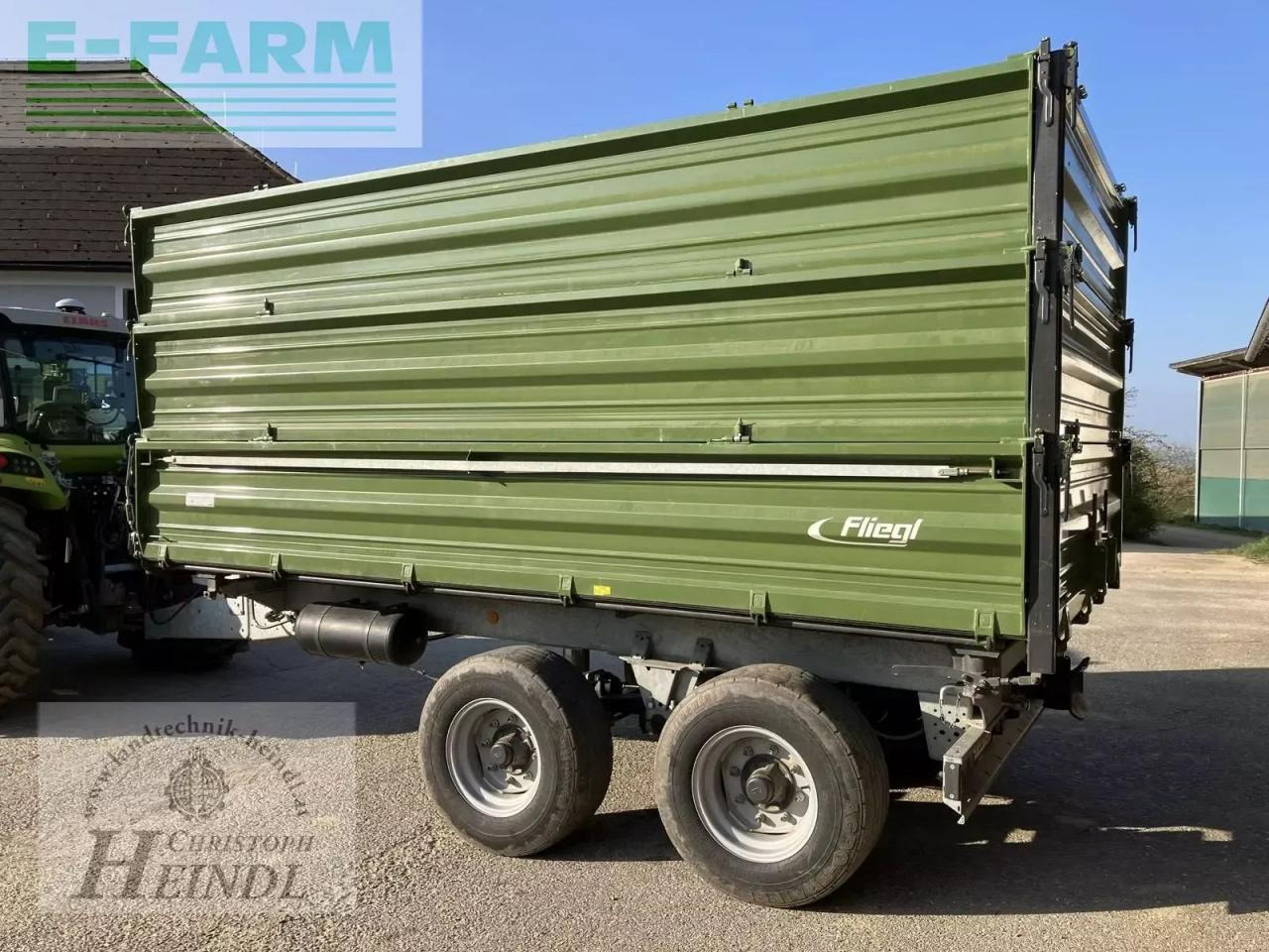 Fliegl tdk 130 fox - Земјоделска приколка за истурање/ Истурач: слика 4 Fliegl tdk 130 fox - Земјоделска приколка за истурање/ Истурач: слика 4