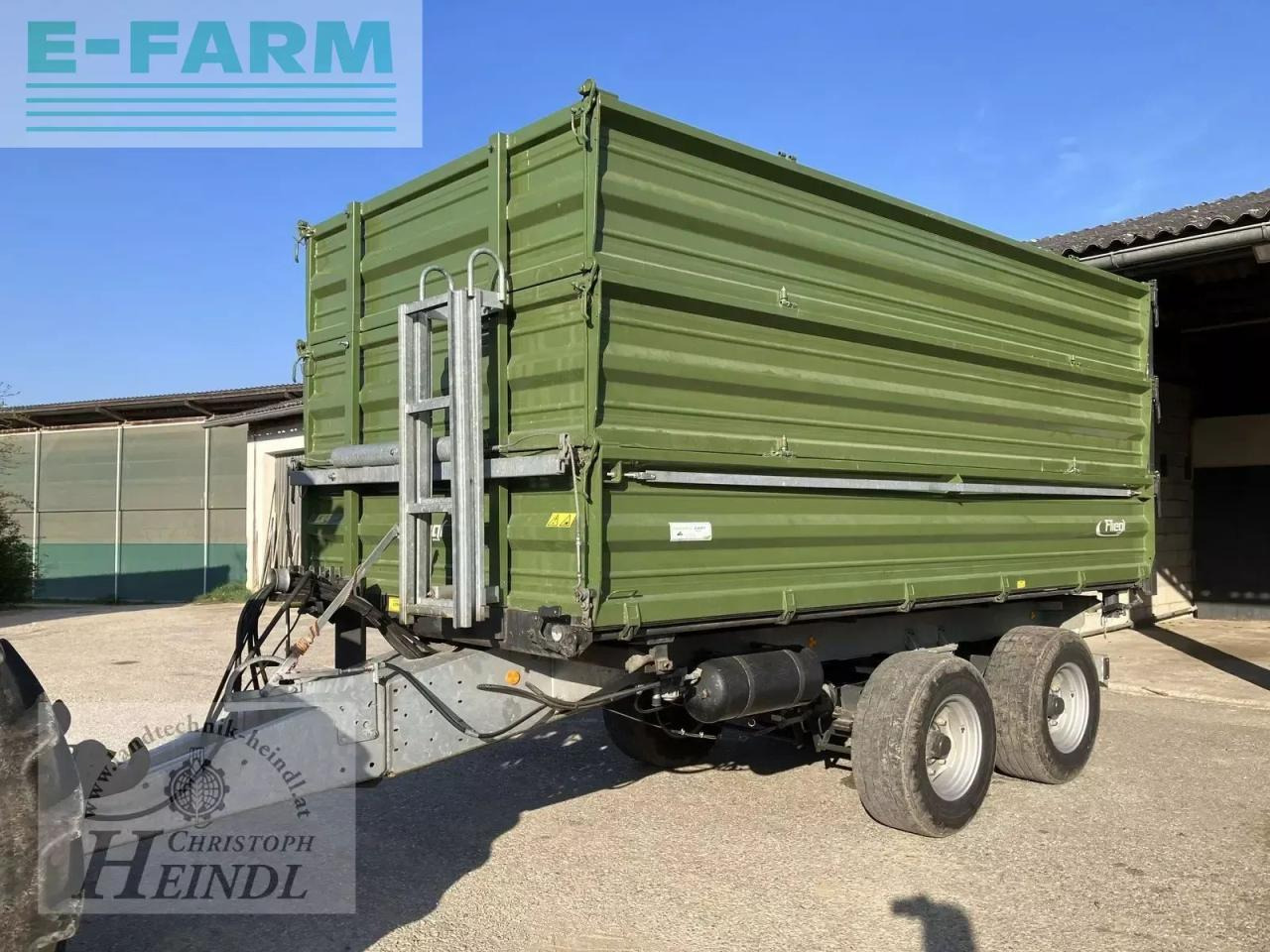 Fliegl tdk 130 fox - Земјоделска приколка за истурање/ Истурач: слика 2 Fliegl tdk 130 fox - Земјоделска приколка за истурање/ Истурач: слика 2