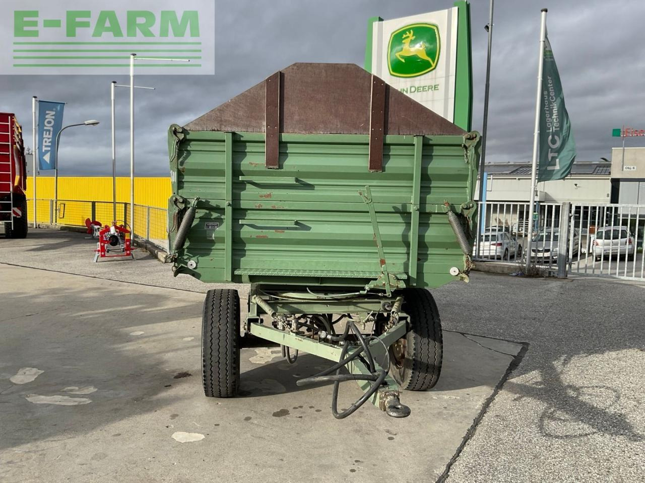 Fuhrmann FF 10.000 - Земјоделска приколка за истурање/ Истурач: слика 3 Fuhrmann FF 10.000 - Земјоделска приколка за истурање/ Истурач: слика 3