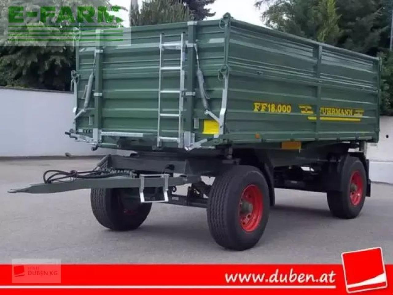 Fuhrmann ff 16.000 - Земјоделска приколка за истурање/ Истурач: слика 5 Fuhrmann ff 16.000 - Земјоделска приколка за истурање/ Истурач: слика 5