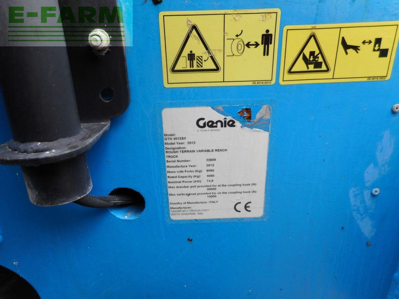 Genie gth 4013 ( 4t 13m ) manitou schnellwechsler! - Телескопски ракувач: слика 5 Genie gth 4013 ( 4t 13m ) manitou schnellwechsler! - Телескопски ракувач: слика 5