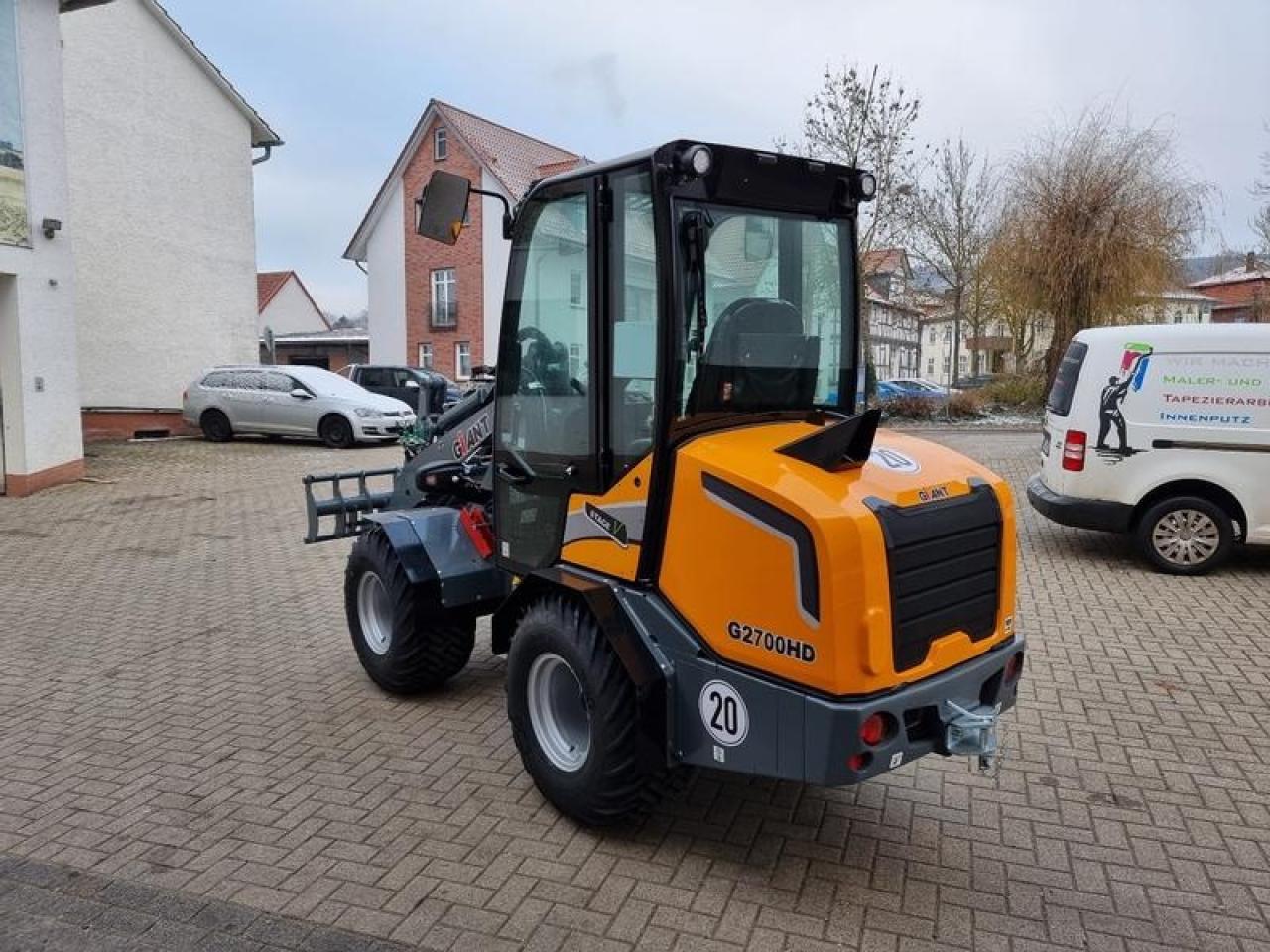 Giant g 2700 hd mit kabine und euro aufnamhe - Натоварувач на тркала: слика 5 Giant g 2700 hd mit kabine und euro aufnamhe - Натоварувач на тркала: слика 5