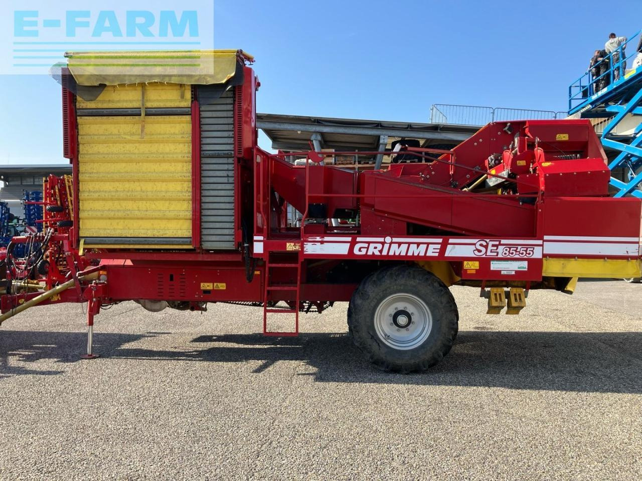 Grimme SE 85-55 - Комбајн за компир: слика 2 Grimme SE 85-55 - Комбајн за компир: слика 2