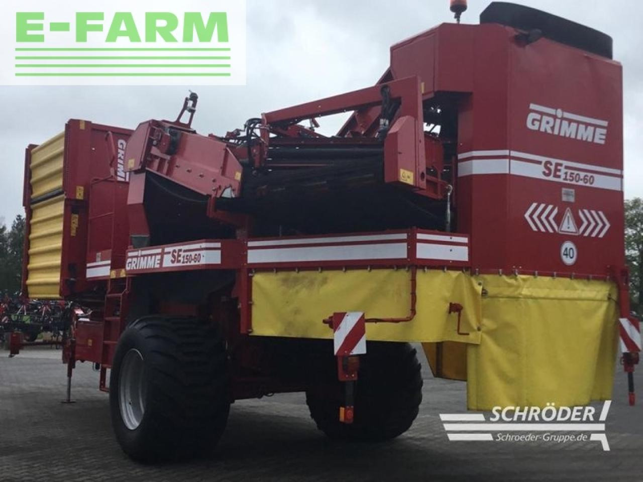 Grimme se 150-60 - Комбајн за компир: слика 4 Grimme se 150-60 - Комбајн за компир: слика 4