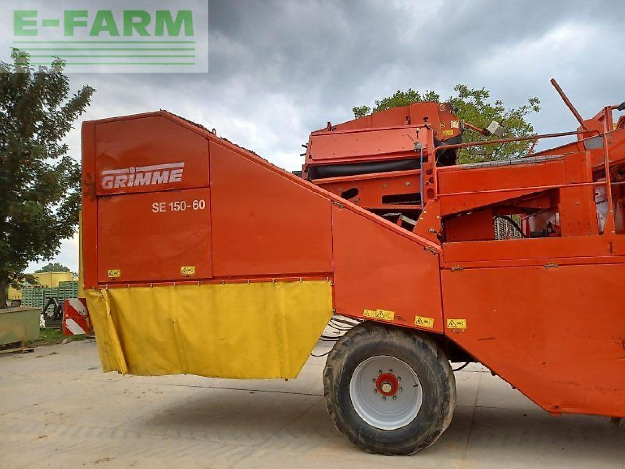 Grimme se 170-60 - Комбајн за компир: слика 3 Grimme se 170-60 - Комбајн за компир: слика 3