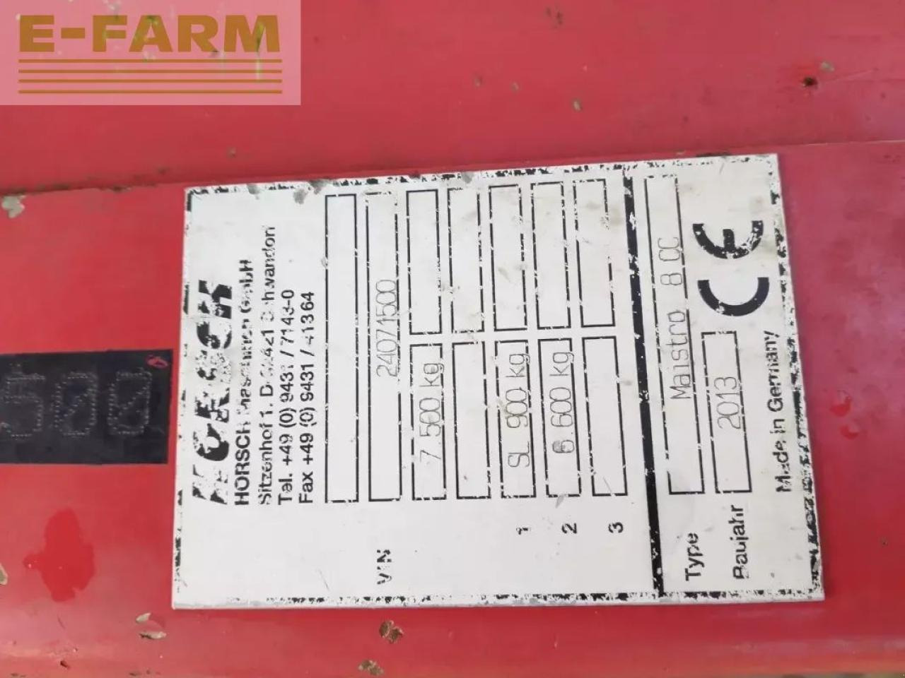 Horsch maistro 8 cc - Прецизна машина за сеење: слика 2 Horsch maistro 8 cc - Прецизна машина за сеење: слика 2