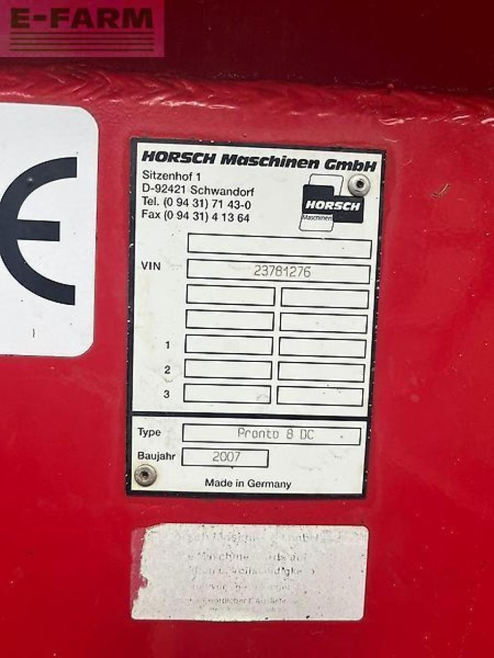 Horsch pronto 8dc - Семенска дупчалка: слика 4 Horsch pronto 8dc - Семенска дупчалка: слика 4