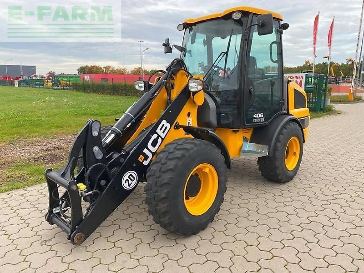 JCB 406 agri - Мини багер: слика 1 JCB 406 agri - Мини багер: слика 1