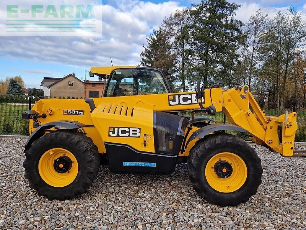 JCB 531-70 agri pro - Натоварувач на тркала: слика 1 JCB 531-70 agri pro - Натоварувач на тркала: слика 1