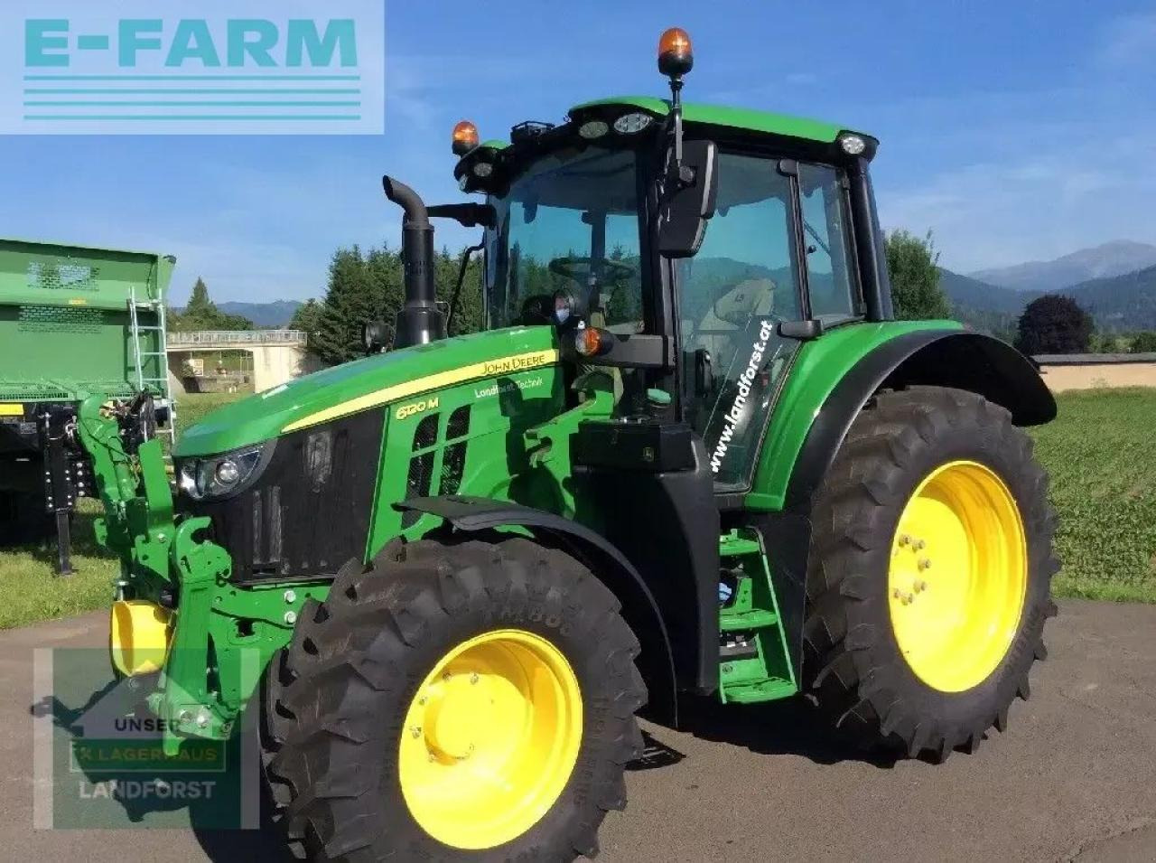 John Deere 6120 m - Трактор: слика 1 John Deere 6120 m - Трактор: слика 1