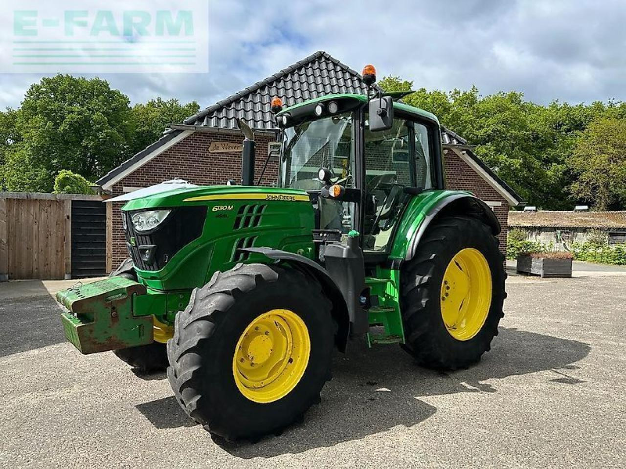 John Deere 6130m pq+ - Трактор: слика 1 John Deere 6130m pq+ - Трактор: слика 1
