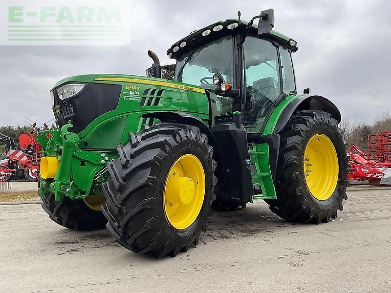 John Deere 6145r - Трактор: слика 1 John Deere 6145r - Трактор: слика 1