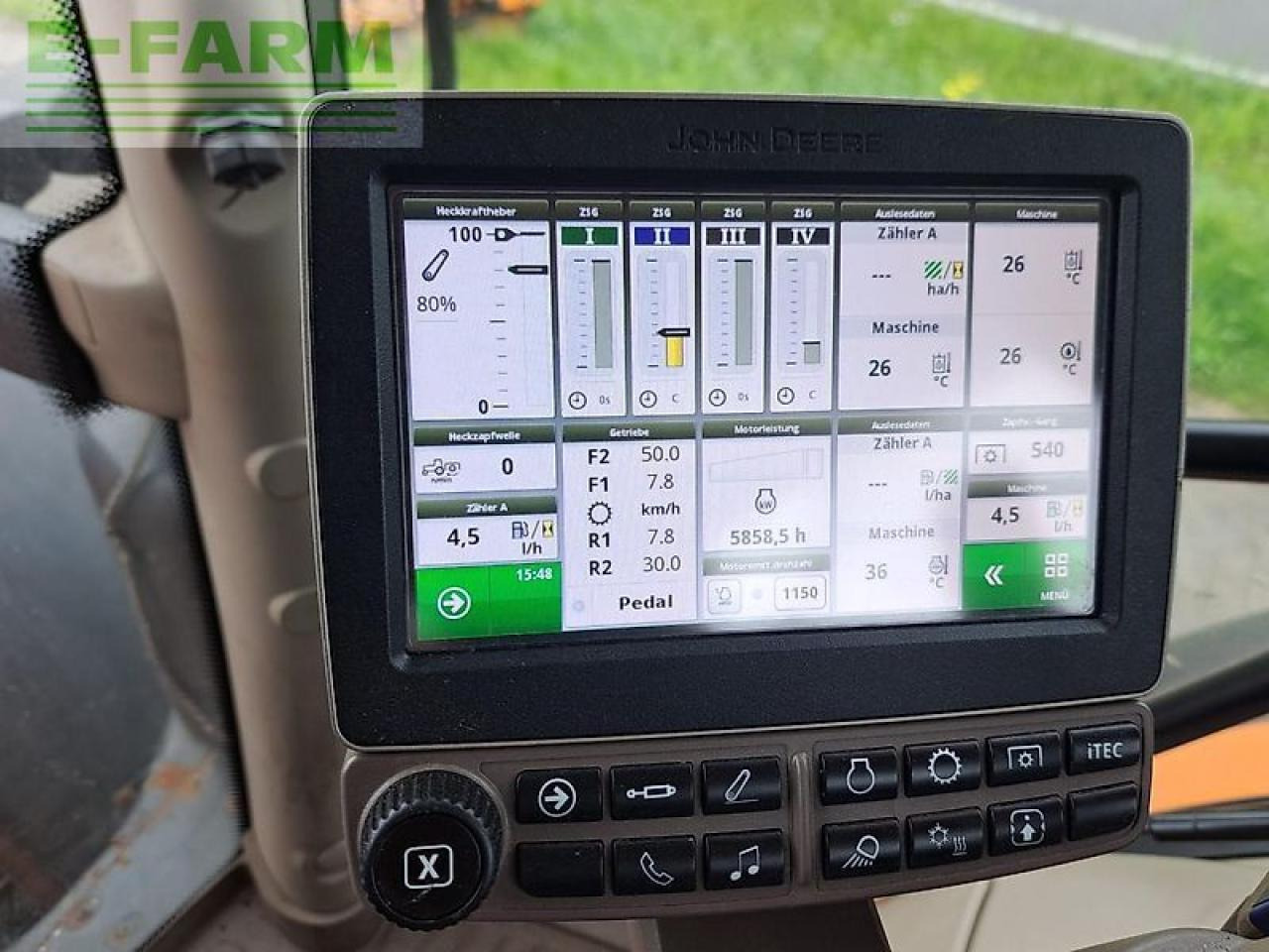 John Deere 6145r - Трактор: слика 4 John Deere 6145r - Трактор: слика 4