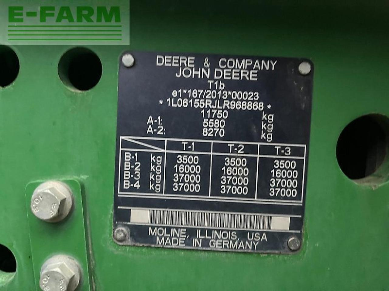 Трактор John Deere 6155r: слика 29