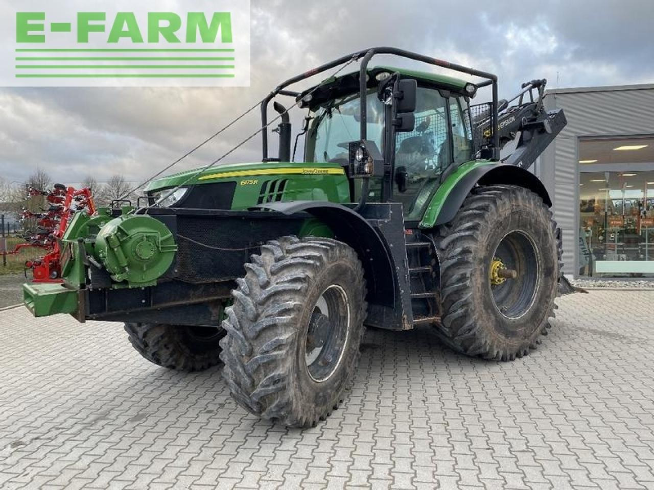 John Deere 6175r mit ritter forstumbau - Трактор: слика 1 John Deere 6175r mit ritter forstumbau - Трактор: слика 1