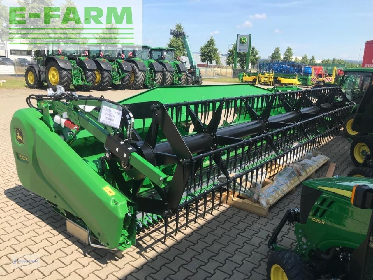 John Deere 722x - Заглавје за комбајн: слика 1 John Deere 722x - Заглавје за комбајн: слика 1