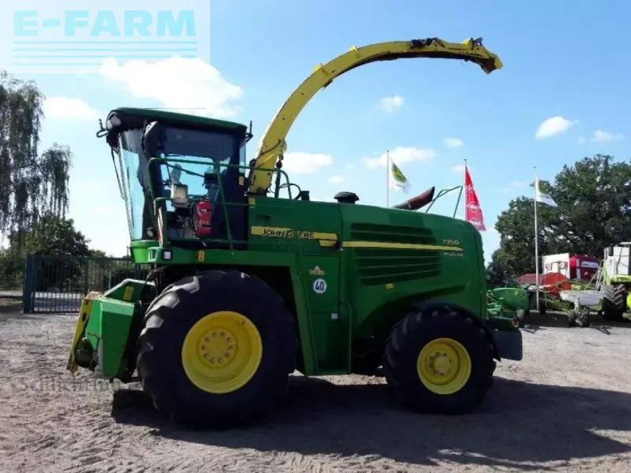 John Deere 7350 ohne vorsatz - Комбајн за сточна храна: слика 4 John Deere 7350 ohne vorsatz - Комбајн за сточна храна: слика 4