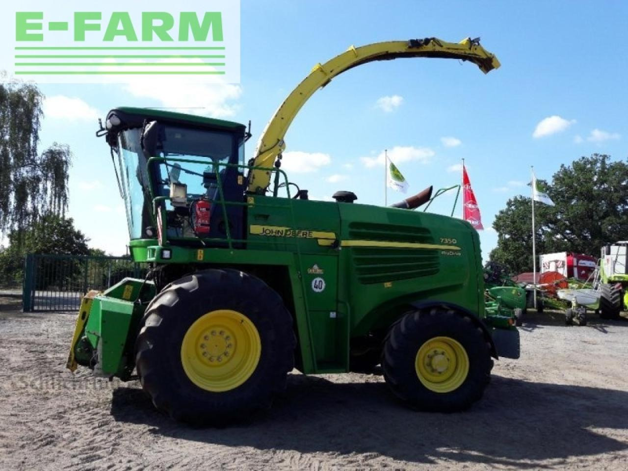 John Deere 7350 ohne vorsatz - Комбајн за сточна храна: слика 4 John Deere 7350 ohne vorsatz - Комбајн за сточна храна: слика 4