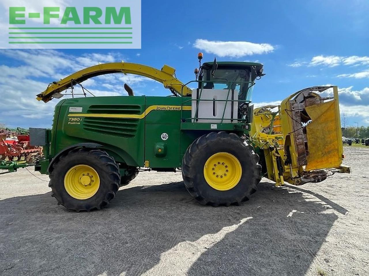 Комбајн за сточна храна John Deere 7380: слика 10