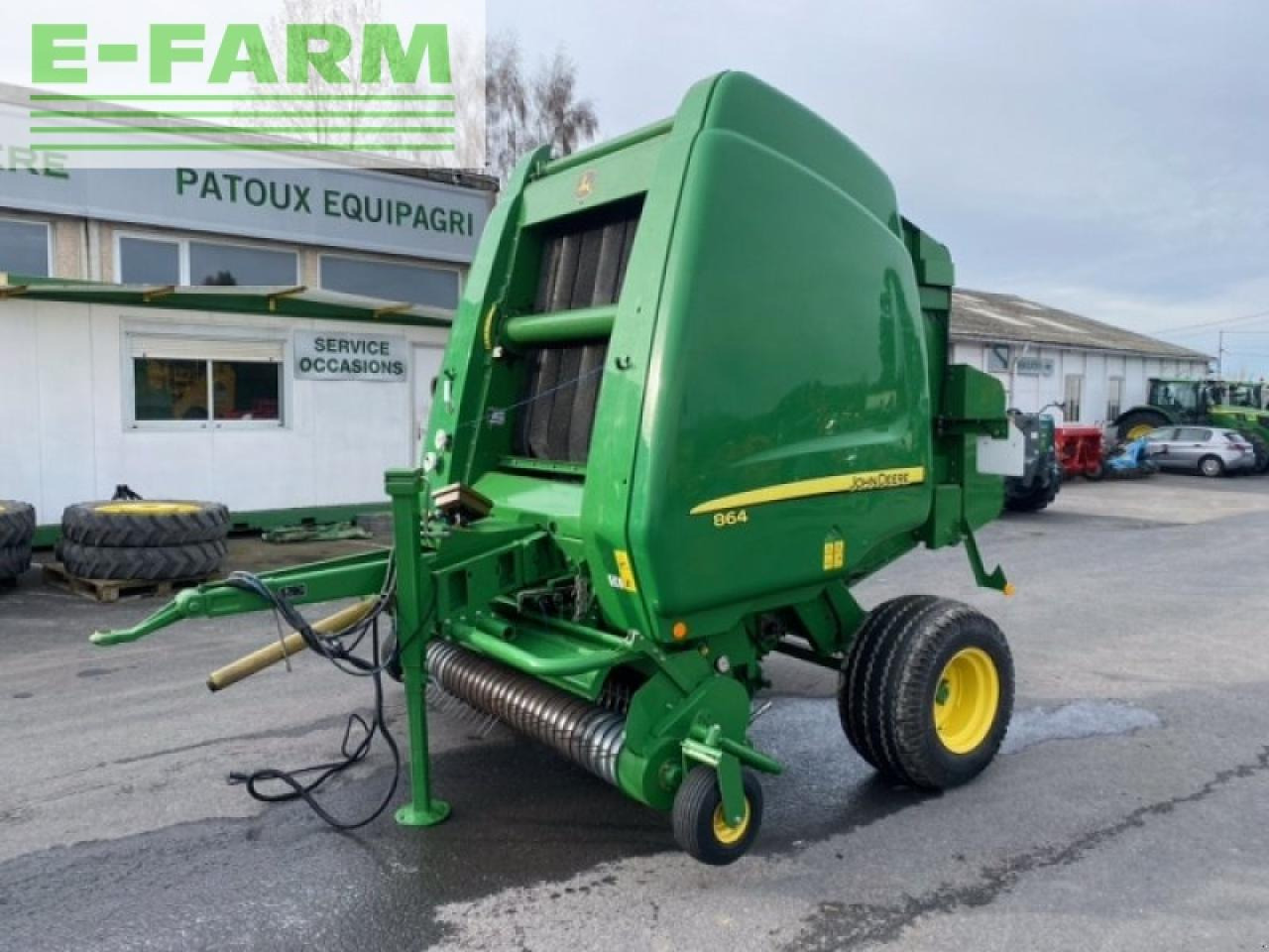 John Deere 864 - Балирка за квадратни бали: слика 1 John Deere 864 - Балирка за квадратни бали: слика 1