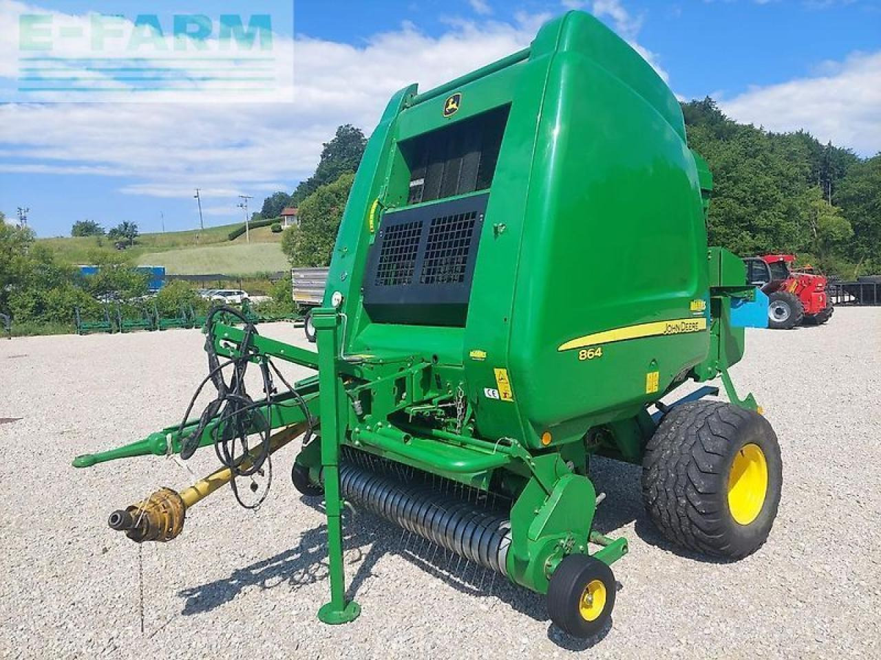 John Deere 864 maxicut - Балирка за квадратни бали: слика 1 John Deere 864 maxicut - Балирка за квадратни бали: слика 1