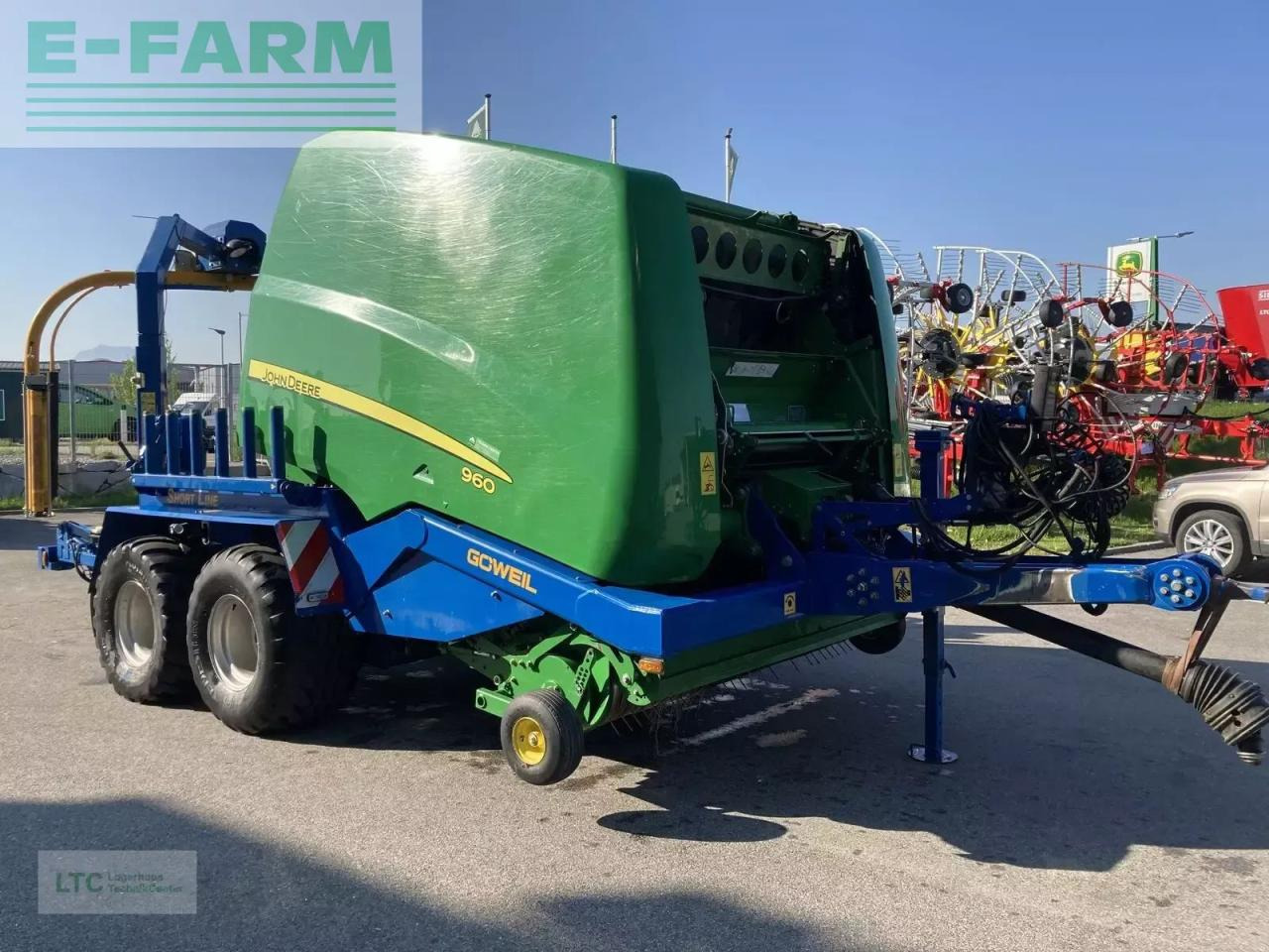 John Deere 960 - Балирка за квадратни бали: слика 2 John Deere 960 - Балирка за квадратни бали: слика 2