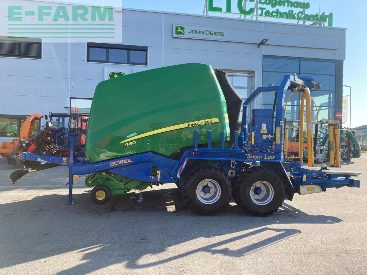 John Deere 960 - Балирка за квадратни бали: слика 2 John Deere 960 - Балирка за квадратни бали: слика 2