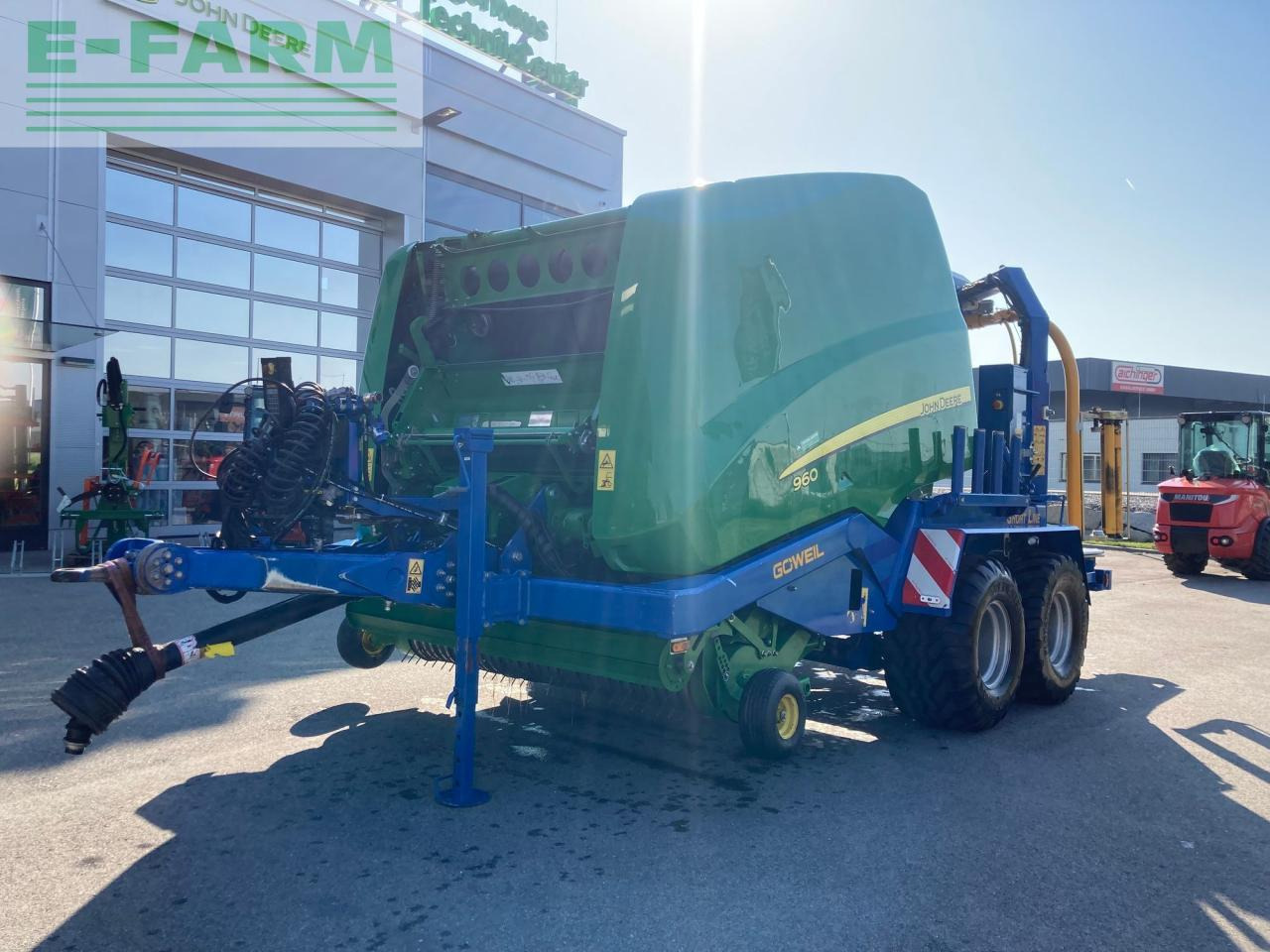 John Deere 960 - Балирка за квадратни бали: слика 1 John Deere 960 - Балирка за квадратни бали: слика 1
